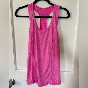 XERSION pink racer back active tank